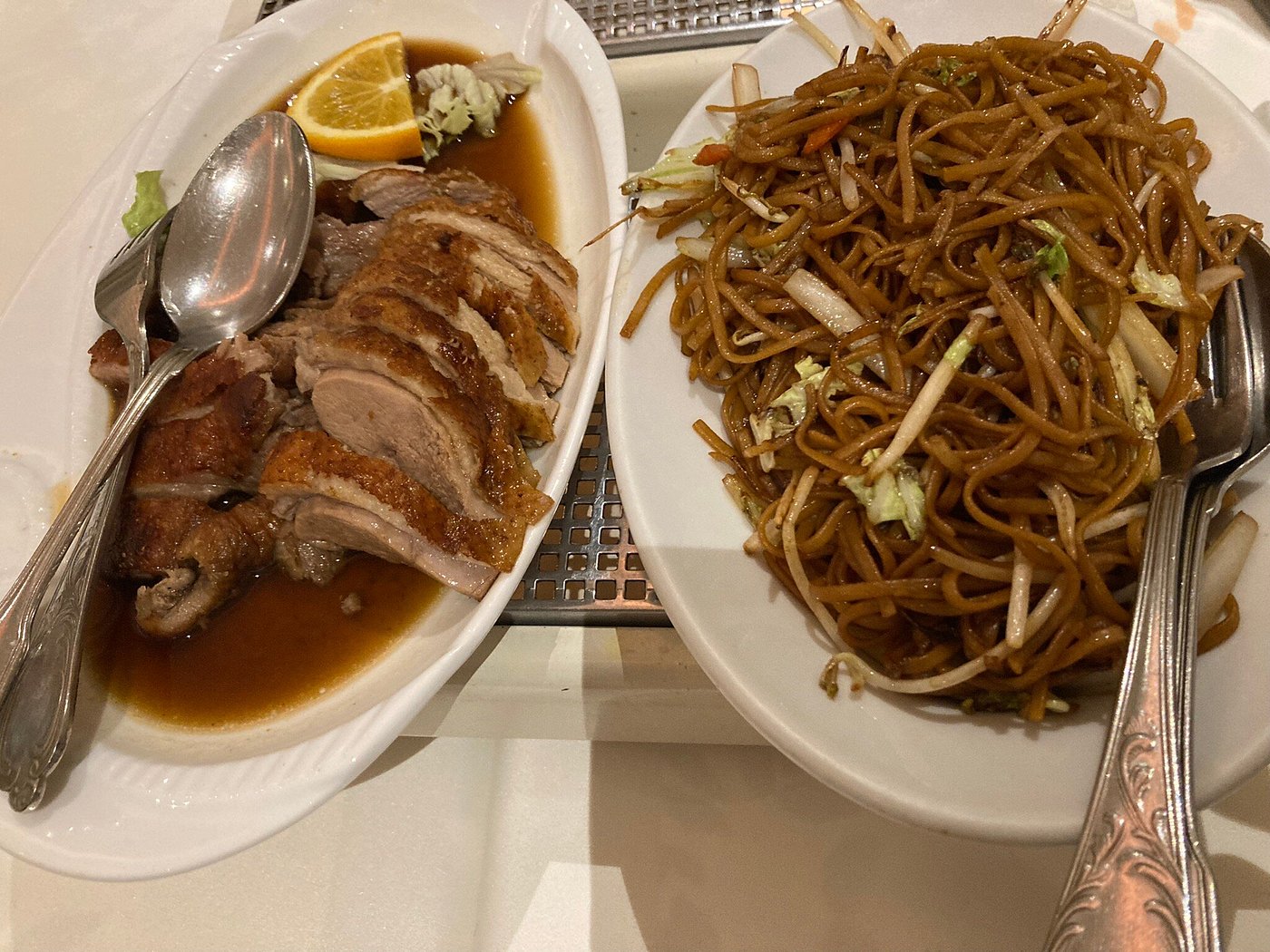 Nouilles sautées au bœuf